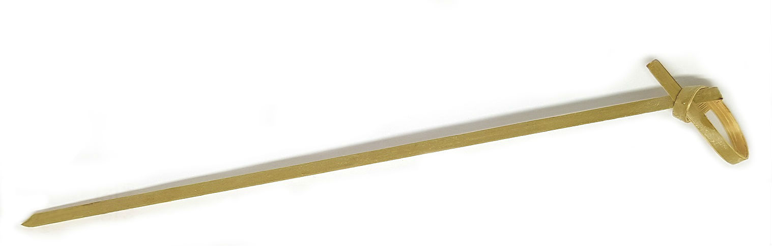 Brocheta espada de bambú 15cm 100unid